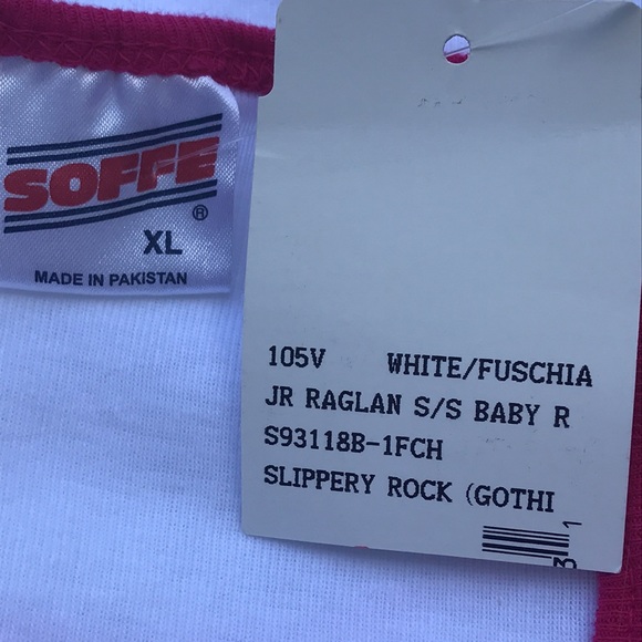 NWT Slippery Rock Raglan Jersey XLJr. - Picture 4 of 6